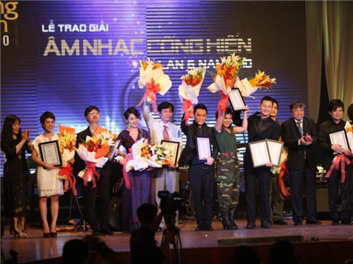 Bầu chọn giải thưởng Âm nhạc Cống hiến tại Hà Nội